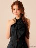 ブラック モデル：ももか　身長：156cm　着用サイズ：Sサイズ