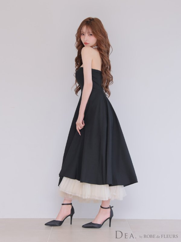 ブラック　モデル：まみ　身長：161cm　着用サイズ：Sサイズ