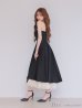 ブラック　モデル：まみ　身長：161cm　着用サイズ：Sサイズ