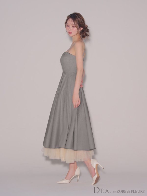 グレー　モデル：ゆめ　身長：160cm　着用サイズ：Sサイズ