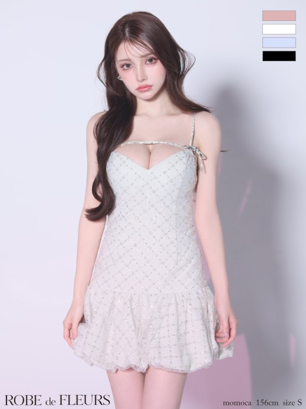 アイボリー　モデル：ももか　身長：156cm　着用サイズ：Sサイズ