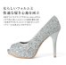 画像11: 【COMEX】 3color/ 11cmヒール/ グリッターラメ/ オープントゥパンプス[OF02]