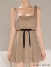 ベージュ モデル：まりん　身長：164cm　着用サイズ：Sサイズ