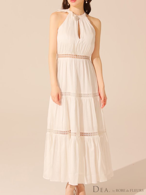 ホワイト　モデル：ゆめ　身長：160cm　着用サイズ：Sサイズ