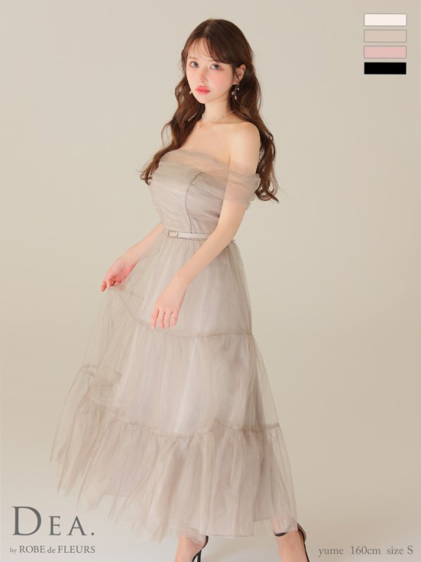 グレージュ モデル：ゆめ　身長：160cm　着用サイズ：Sサイズ