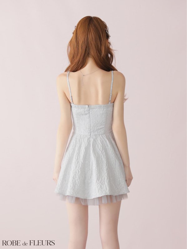 ブルー モデル：まりん　身長：164cm　着用サイズ：Sサイズ