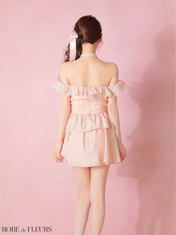 ピンク　モデル：ももか　身長：156cm　着用サイズ：Sサイズ