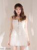 ホワイト　モデル：いおり　身長：164cm　着用サイズ：Sサイズ