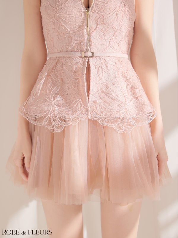 ピンク　モデル：まりん　身長：164cm　着用サイズ：Sサイズ