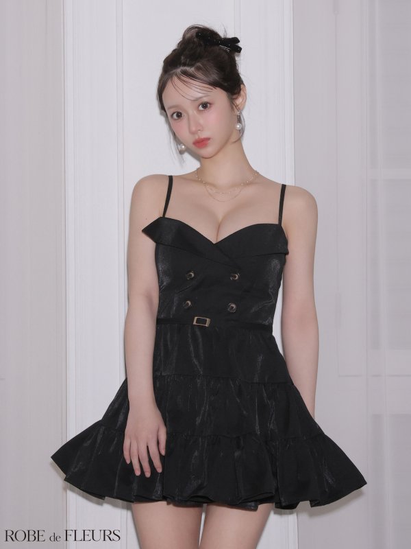 ブラック　モデル：にじほ　身長：160cm　着用サイズ：Sサイズ