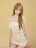 イエロー　モデル：咲希　身長：164cm　着用サイズ：Sサイズ