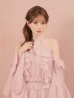 ピンク モデル：いおり　身長：161cm　着用サイズ：Sサイズ
