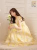イエロー　モデル：羽澄まり　身長：158cm　着用サイズ：Sサイズ