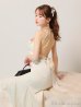 アイボリー モデル：ゆめ　身長：160cm　着用サイズ：Sサイズ