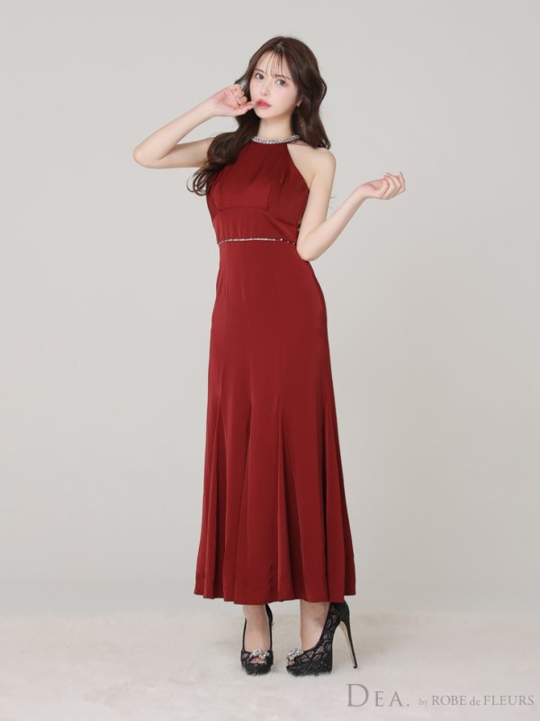 ワインレッド モデル:ゆめ 身長:160cm 着用サイズ:Sサイズ