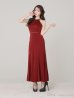 ワインレッド モデル：ゆめ　身長：160cm　着用サイズ：Sサイズ