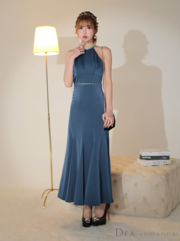 ブルー モデル:ゆめ 身長:160cm 着用サイズ:Sサイズ