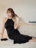 ブラック モデル：ゆめ　身長：160cm　着用サイズ：Sサイズ