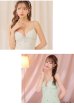 画像14: XSサイズあり【ROBE de FLEURS/ローブドフルール】 ツイード/ リボン/ ビジュー/ キャミソール/ タイト/ ミニドレス/ キャバドレス[OF2]