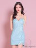 画像21: XSサイズあり【ROBE de FLEURS/ローブドフルール】ビジューライン/ リボン/ ラメ/ ガーリー/ タイト/ ミニドレス/ キャバドレス[OF2]