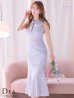 画像23: Lサイズあり【DEA. by ROBE de FLEURS/ディアバイローブドフルール】襟付き/ ウエストカット/ ノースリーブ/ チェック/ マーメイド/ ミモレ丈/ ミディアムドレス/ キャバドレス[OF2]