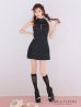 画像20: XSサイズあり【ROBE de FLEURS/ローブドフルール】バレエコアランダム/ スイート/ ミニリボン/ フレア/ ミニドレス/ キャバドレス[OF2]