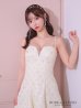 画像21: XSサイズあり【ROBE de FLEURS/ローブドフルール】バストカット/ ビジュー/ スパンコール/ サテン/ キャミソール/ フレア/ ミニドレス/ キャバドレス[OF2]