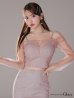 画像23: XSサイズあり【ROBE de FLEURS Glossy/ローブ・ド・フルール グロッシー】チュールスリーブ/ ラメ/ セットアップ/ ミニドレス/ キャバドレス[OF2]