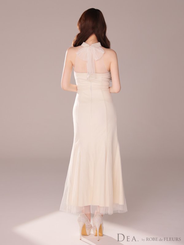 画像7: XS-Lサイズあり【DEA./ディア】シースルー/ ホルターネック/ チュール/ ワンピース/ ロングドレス/ キャバドレス long[OF08]