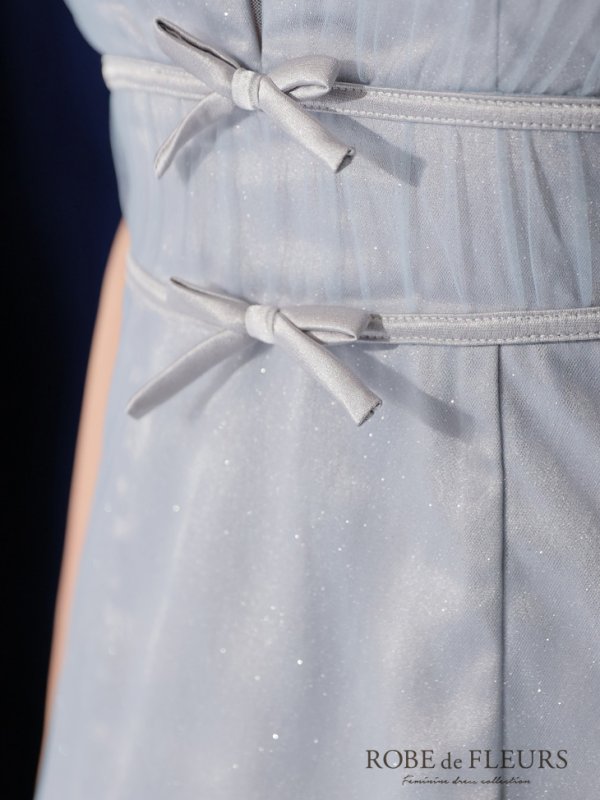 画像29: XSサイズあり【ROBE de FLEURS/ローブドフルール】ラメチュール/ サテン/ バストビジュー/ ミニドレス/ キャバドレス[OF08]