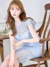 ブルー モデル：ゆめ　身長：160cm　着用サイズ：Sサイズ
