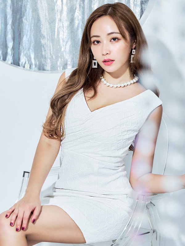 画像8: XSサイズあり【IRMA/イルマ】ワンカラー/ ストレッチ/ ダイヤ柄/ タック/ ノースリーブ/ ジップスリット/ タイト/ ミニドレス/ キャバドレス【HC02】