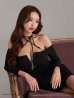 画像20: XSサイズあり【ROBE de FLEURS Glossy/ローブ・ド・フルール グロッシー】オフショル/ ホルター/ バストスリット/ セットアップ/ ミニドレス/ キャバドレス[OF2]