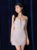 ブルー モデル：カルア　身長：156cm　着用サイズ：Sサイズ