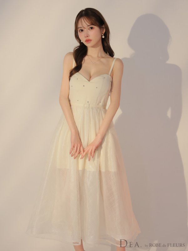 アイボリー モデル:ゆめ 身長:160cm 着用サイズ:Sサイズ