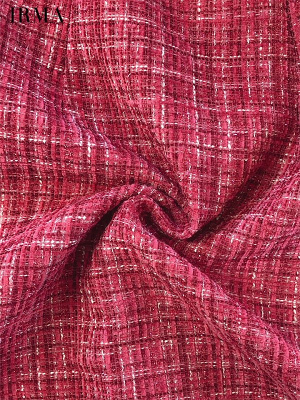 画像6: XSサイズあり【IRMA/イルマ】ツイード/ バストカットアウト/ ビジュー/ 半袖/ 袖あり/ 台形スカート/ ミニドレス/ キャバドレス【HC02】