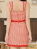 画像32: 【すず/関西コレクション着用】XSサイズあり【IRMA/イルマ】セットアップ/ 千鳥柄/ パール/ ノースリーブ/ タイト/ ミニドレス/ キャバドレス[OF2A]