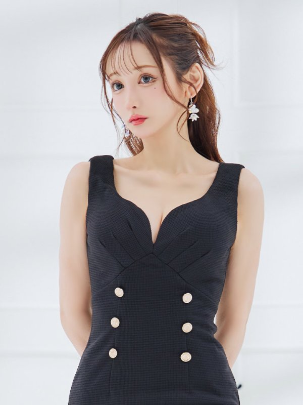 ブラック モデル:真優川咲 身長:158cm:Sサイズ