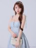 ブルー モデル：ももか　身長：156cm　着用サイズ：Sサイズ