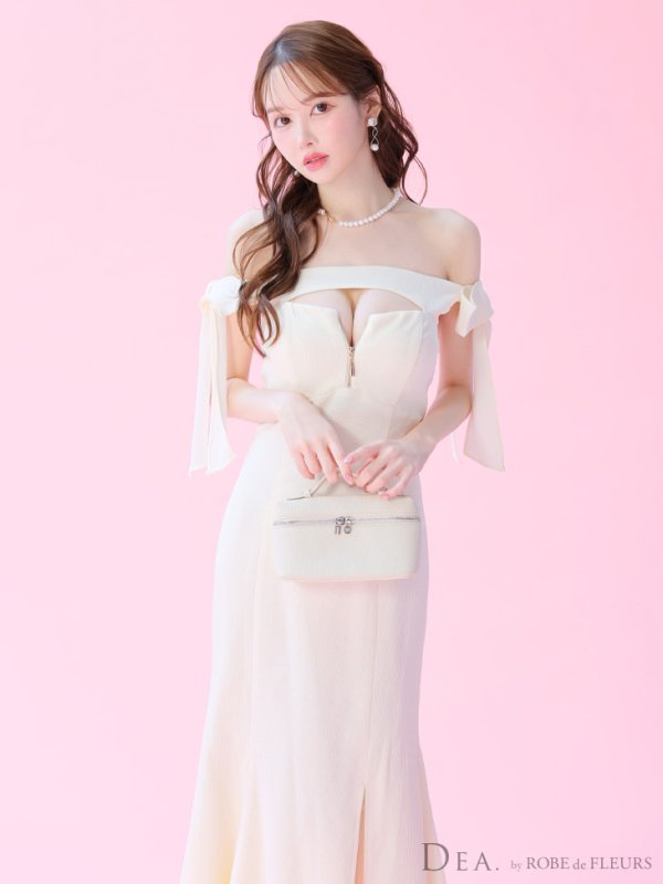 アイボリー モデル:ゆめ 身長:160cm 着用サイズ:Sサイズ