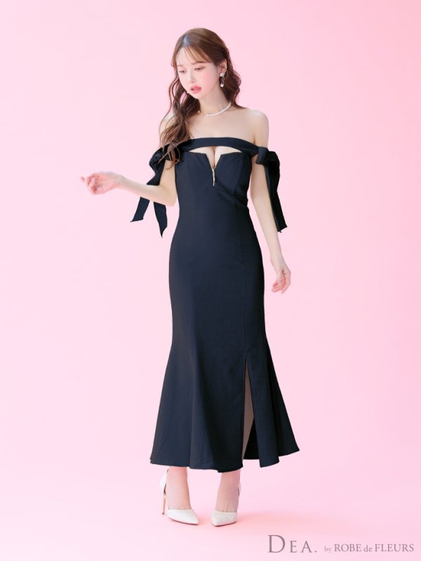 ネイビー モデル:ゆめ 身長:160cm 着用サイズ:Sサイズ