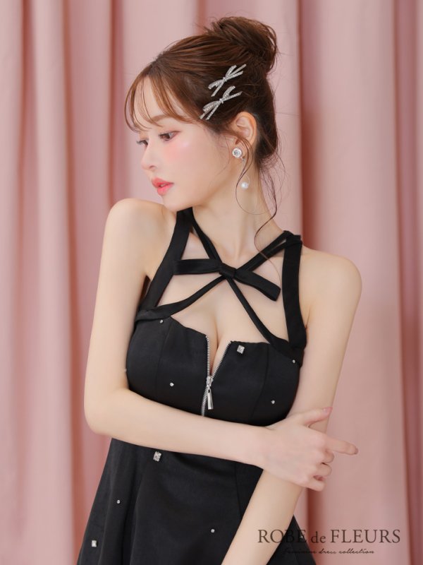 ブラック モデル:ゆめ 身長:160cm 着用サイズ:Sサイズ