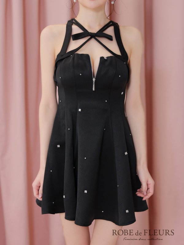 ブラック モデル:ゆめ 身長:160cm 着用サイズ:Sサイズ