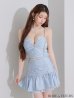 ブルー　モデル：ももか　身長：156cm　着用サイズ：Sサイズ