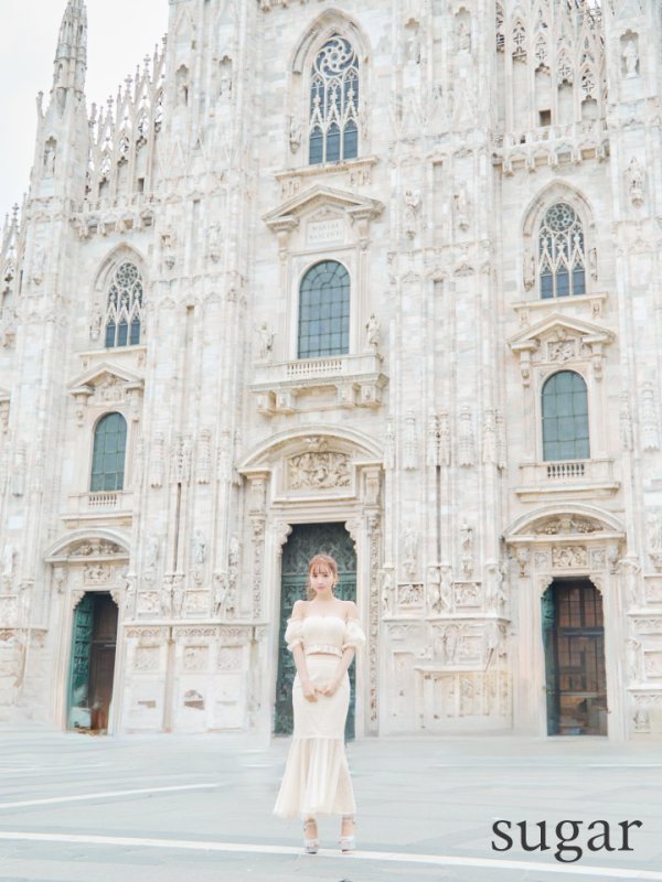 画像5: Lサイズあり【DEA./ディア】チェック/ フリルオフショル/ マーメイド/ セットアップ/ ロングドレス/ キャバドレス long[OF08]