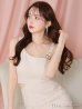 画像8: XSサイズあり【DEA.by ROBE de FLEURS/ディアバイローブドフルール】ウエストスリット/ スエード/ タイト/ ミディアム丈/ ワンピース/ キャバドレス[OF2]