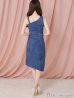 画像11: XSサイズあり【DEA.by ROBE de FLEURS/ディアバイローブドフルール】ウエストスリット/ スエード/ タイト/ ミディアム丈/ ワンピース/ キャバドレス[OF2]
