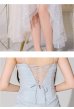 画像25: 【ROBE de FLEURS Glossy/ローブ・ド・フルール グロッシー】バック編み上げ/ スリット/ スパークリーラメ/ ミモレ丈/ ミディアム丈/ ミディアムドレス/ キャバドレスlong[OF2]