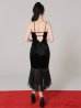 ブラック モデル：まおちゃる　身長：158cm　着用サイズ：Sサイズ