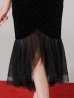 ブラック モデル：まおちゃる　身長：158cm　着用サイズ：Sサイズ